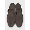 Insulated suede lace-up boots
