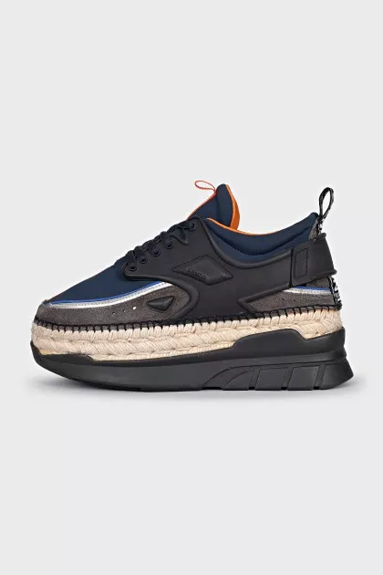 High platform sneakers