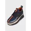 High platform sneakers