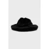Black fur hat