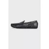 Men's embossed loafers