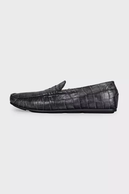 Men's embossed loafers
