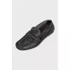 Men's embossed loafers