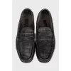 Men's embossed loafers