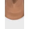 Brown wool hat