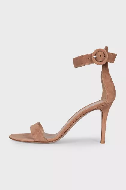 Portofino 105mm Suede Sandals