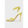 Yellow Rockstud sandals