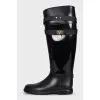 Shark Lock rubber boots