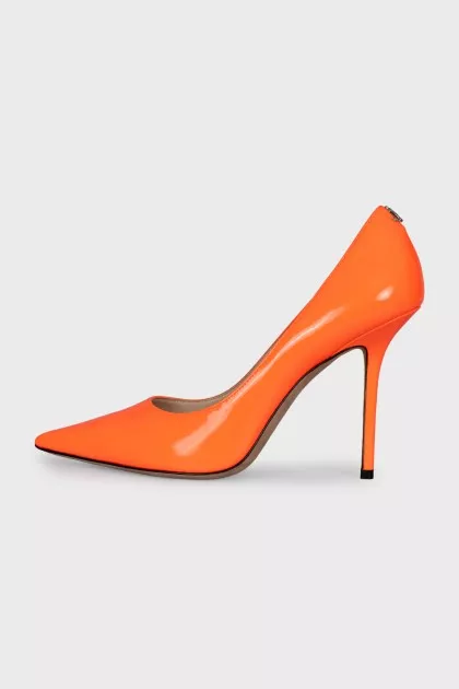 Orange Love 100mm Shoes