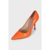 Orange Love 100mm Shoes