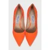 Orange Love 100mm Shoes