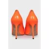 Orange Love 100mm Shoes