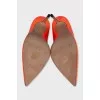 Orange Love 100mm Shoes