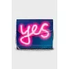 Rectangular printed crossbody bag