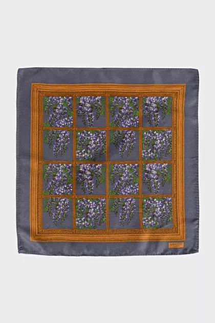 Floral print scarf