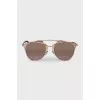 Sunglasses with blue temples