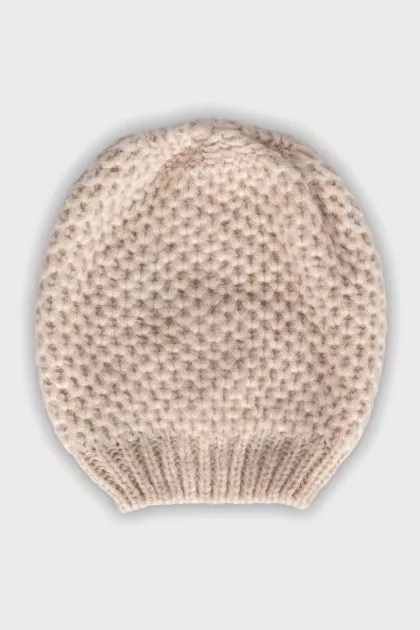 Chunky knit hat