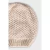 Chunky knit hat