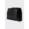 Velvet bag on a chain