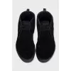 Men's suede lace-up boots