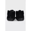 Men's suede lace-up boots