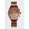 Watches with crystals on the dial
