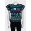 Шовковий топ by Kenzo x H&M