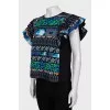 Шовковий топ by Kenzo x H&M