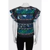 Шовковий топ by Kenzo x H&M