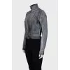 Reflective sweatshirt with tag