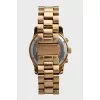 Quartz gold watch