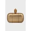 Leather Skull clutch