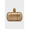 Leather Skull clutch
