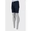 Men's blue shorts