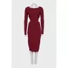 Long sleeve dress with open sides