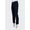 Men's blue straight fit jeans