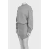 Gray dress with tag