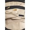 Leather bag with signature clochette