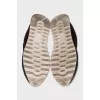 Brown sneakers