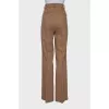 Brown camel wool trousers