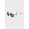 Sunglasses with a massive logo on the brackets