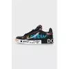 Patent leather Portofino sneakers
