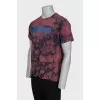 Men's tie-dye T-shirt