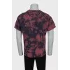 Men's tie-dye T-shirt