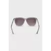 Sunglasses with blue temples