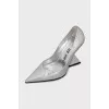 Cheope silver shoes