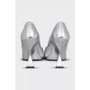 Cheope silver shoes