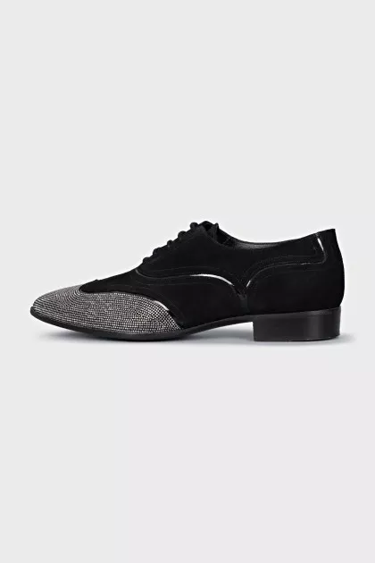 Shoes with silver toes