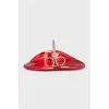 Red single earring