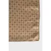 Silk scarf with a signature monogram